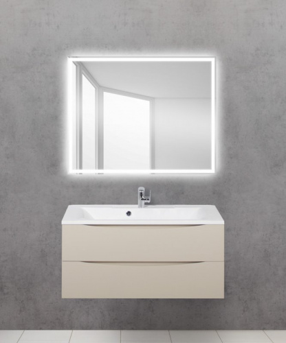 BELBAGNO SPC-GRT-1000-800-LED Зеркало с встроенным светильником и сенсорным выключателем, 12W, 220-240V, 1000x30x800 