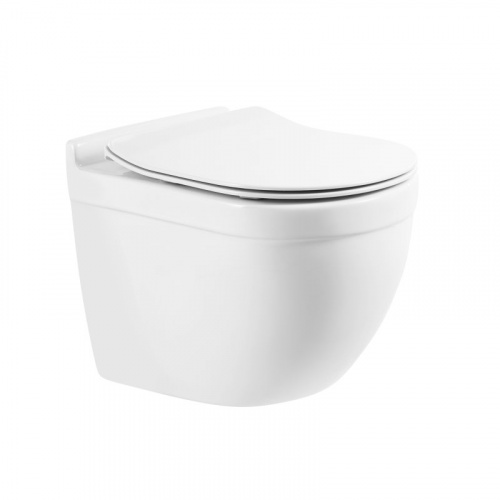 Унитаз подвесной BelBagno Senso-R BB017CHR, безободковый