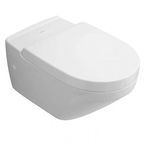 Унитаз Villeroy&Boch Lifetime 5672 10R1 подвесной, альпийский белый CeramicPlus
