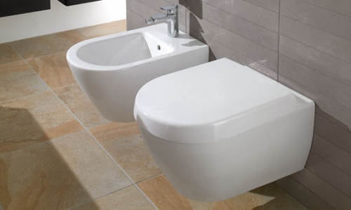Унитаз Villeroy&Boch Subway 2.0 6603 10 подвесной с полкой