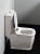 Чаша унитаза с горизонтальным выпуском P-Trape BelBagno, серия PRADO