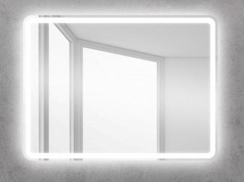 BELBAGNO SPC-MAR-900-800-LED Зеркало с встроенным светильником и сенсорным выключателем, 12W, 220-240V, 900x30x800 
