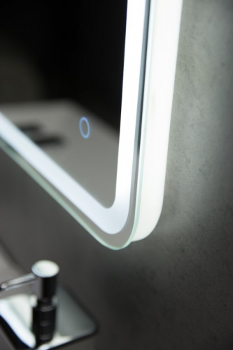BELBAGNO SPC-MAR-900-600-LED Зеркало с встроенным светильником и кнопочным выключателем, 12W, 220-240V, 900x30x600 