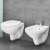 Унитаз подвесной Grohe Bau Ceramic 39351000, безободковый, крышка микролифт