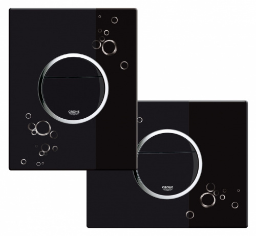 Кнопка для инсталляции Grohe Nova Cosmopolitan 38847XG0, хром/черная графика
