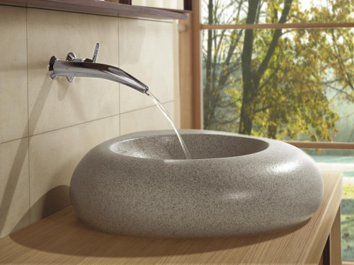 Раковина Villeroy&Boch Pure Stone 5170 61U9, серый камень