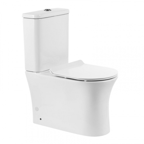 Чаша унитаза, полное примыкание к стене, P-trap BelBagno, серия ANCONA
