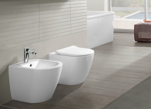 Унитаз приставной Villeroy&Boch SUBWAY 2.0 5602 R001, безободковый