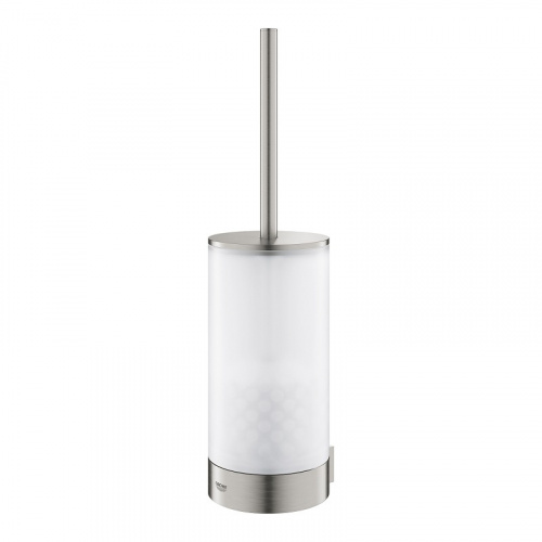 Ершик для туалета с держателем Grohe Selection 41076DC0, суперсталь