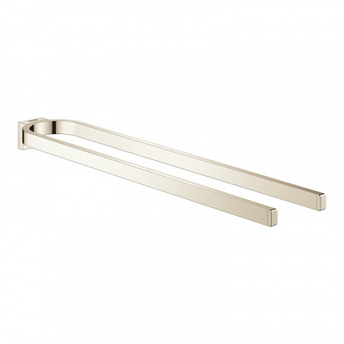 Полотенцедержатель двойной неповоротный Grohe Selection 41059BE0, никель глянец