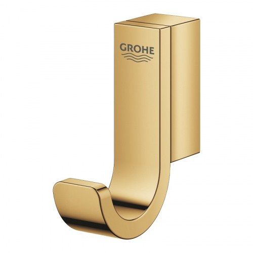 Крючок одинарный Grohe Selection 41039GL0, золото глянец
