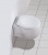 Сиденье белое с металлическими креплениями и с системой Soft close BelBagno, серия PROSPERO