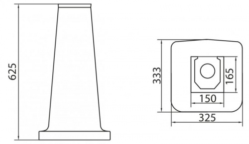 Раковина BelBagno Boheme BB115L