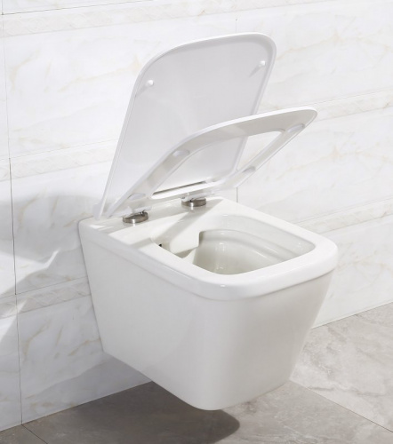 Унитаз подвесной BelBagno Dory BB522ACHR, безободковый