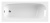 Акриловая ванна CEZARES, ECO, размер: 1300x700x400