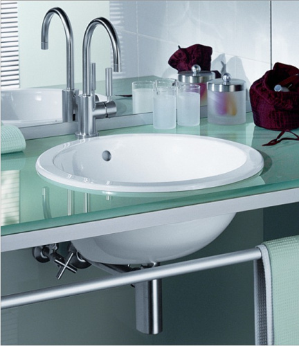 Раковина Villeroy&Boch Loop&Friends 6140 4501, d45 см, альпийский белый