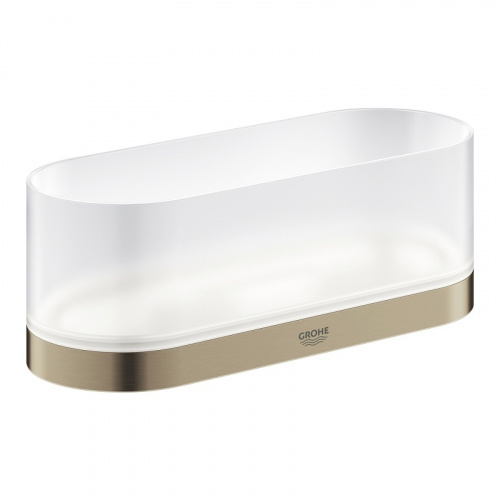 Держатель для полотенца, мыльницы или душевой полочки Grohe Selection 41035EN0, никель матовый