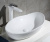 Раковина керамическая накладная, овальная BelBagno