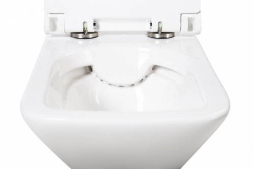Унитаз подвесной BelBagno Romano BB248CHR-SM, безободковый