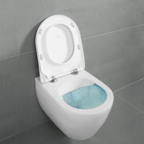 Унитаз подвесной Villeroy&Boch Subway 2.0 5614R201 alpin, крышка с микролифтом