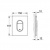 Панель Grohe Arena Cosmopolitan 38844SH0, альпин-белый