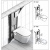 Инсталляция Grohe 5 в 1 Lixil Solido с подвесным унитазом 37446000, клавиша Skate Air