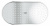 Верхний душ Grohe Rainshower oval 27471000