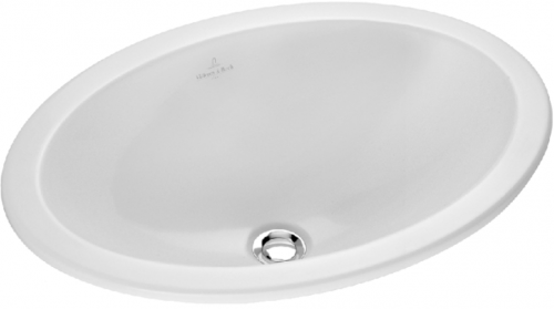 Раковина Villeroy&Boch Loop&Friends 6155 0001, врезная сверху, 45*32 см