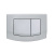 Панель TECE Ambia 9 240 225 с двумя клавишами смыва, матовый хром Панель TECE Ambia 9 240 225 с двумя клавишами смыва, матовый хром