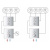 Переключатель потоков Grohe Grohtherm SmartControl 29152LS0 на три потребителя, moon white