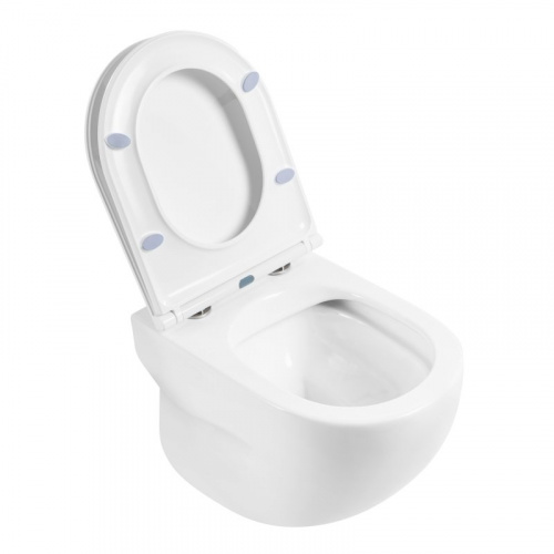 Унитаз подвесной BelBagno Onda BB066CHR, безободковый