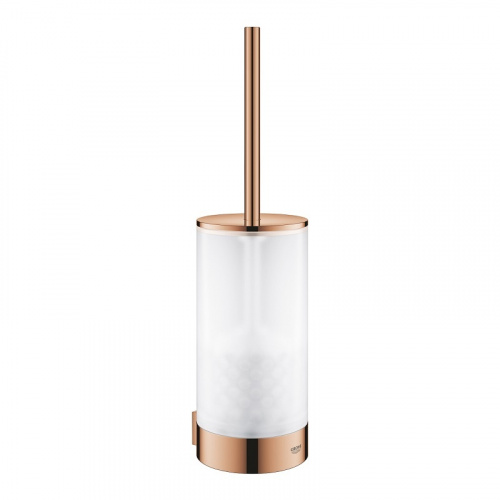 Ершик для туалета с держателем Grohe Selection 41076DA0, розовая бронза глянец