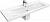 Раковина Villeroy&Boch Subway 2.0 7176 D0 130*47 см