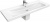 Раковина Villeroy&Boch Subway 2.0 7176 D0 130*47 см