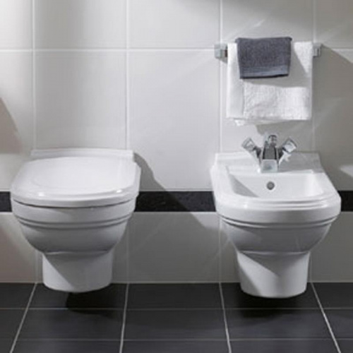 Унитаз Villeroy&Boch Hommage подвесной 6661 B0R1, белый