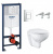 Инсталляция Grohe Solido Compact 39586000 с безободковым унитазом, сиденье микролифт, комплект