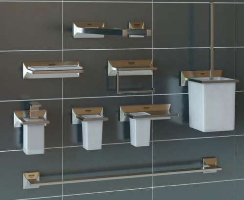 Полотенцедержатель двойной Grohe Allure Brilliant 40496000