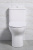 Чаша унитаза безободкового, P-trap BelBagno, серия STEAM Чаша унитаза безободкового, P-trap BelBagno, серия STEAM