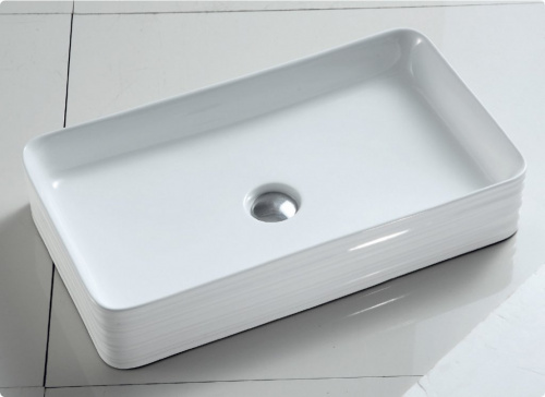 Раковина BelBagno BB1422 накладная 66.5x37.5x12 см