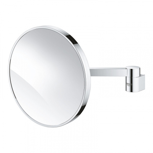 Косметическое зеркало с увеличением в 7 раз Grohe Selection 41077000, хром