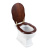 Унитаз приставной BelBagno Boheme BB115CBS