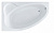 Ванна акриловая Santek Эдера WH111995/4 170 х 110 см с монтажным комплектом 1WH112426, левая