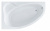Ванна акриловая Santek Эдера WH111995/4 170 х 110 см с монтажным комплектом 1WH112426, левая
