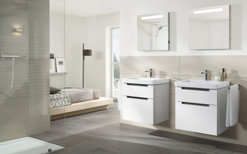 Тумба под раковину Villeroy&Boch Subway 2.0, A696 00DH, белый глянцевый, 78,7*52*44,9 см