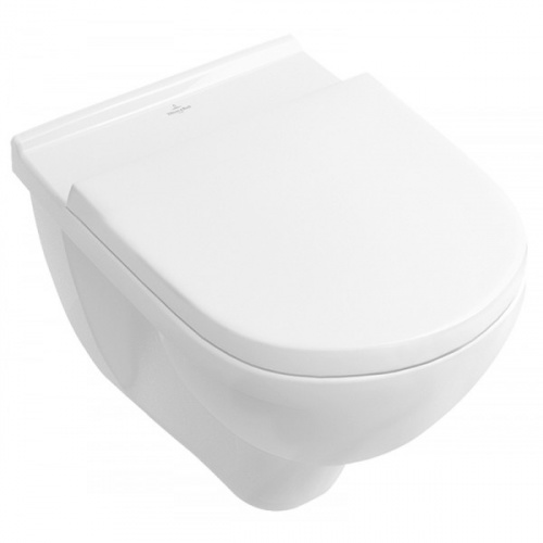 Унитаз Villeroy&Boch O.novo 5688HR01, безободковый с сиденьем Soft-Close, альпийский белый