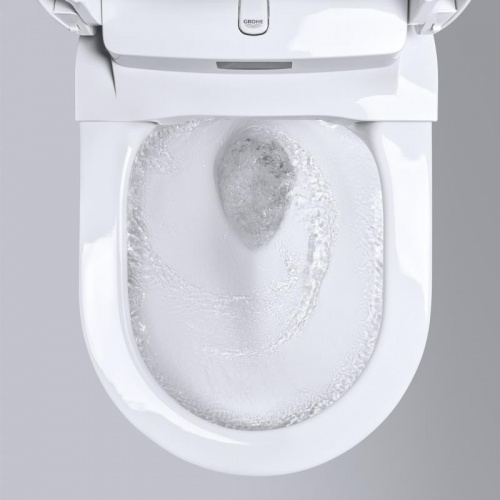 Инсталляция Grohe с безободковым унитазом Grohe Sensia Arena 39354SH0 с биде и феном, сиденье с микролифтом