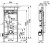 Инсталляция TECE Lux 400 9600400 для унитаза