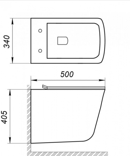 Сиденье дюропласт, soft close, металлическое крепление, BB2322SC