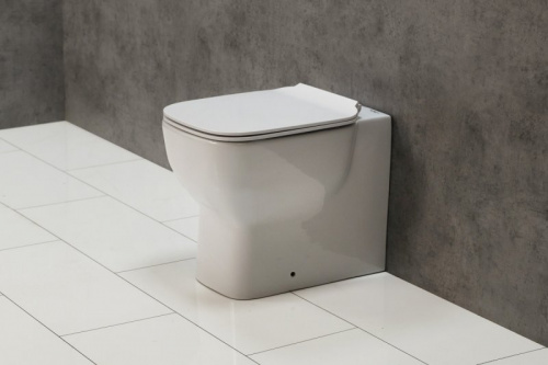 Унитаз BelBagno Vaso P-trap BB127CB , приставной