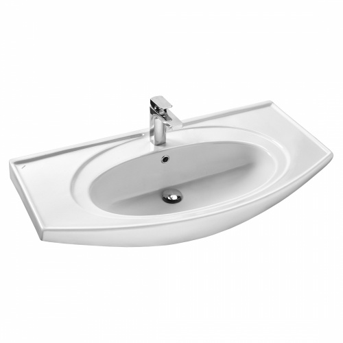 Раковина Santek Энигма100, 1WH207777, 99.5.3 x 51.5 см, фарфор, белая